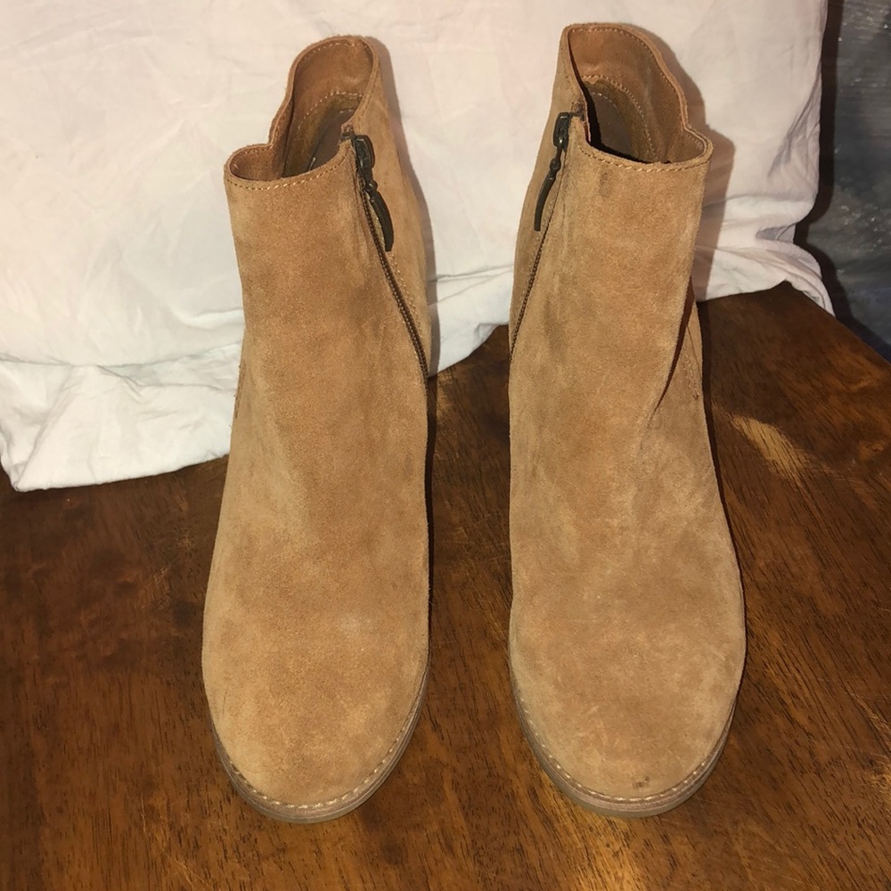 Franco Fortini wedge boots size 10